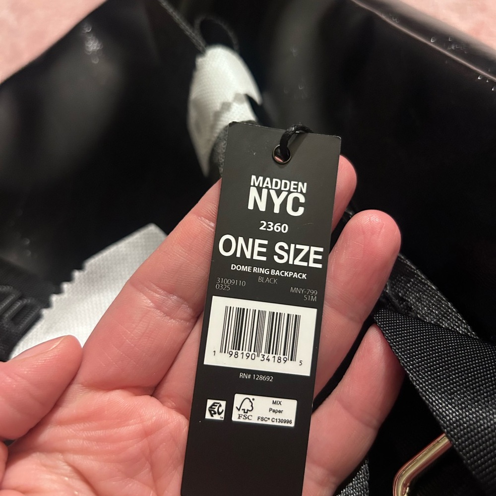 NWT Madden NYC Dome Ring Backpack - Picture 5 of 7